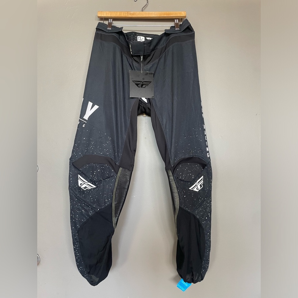 Fly Racing Black Motorcycle Pants - Picture 2 of 8